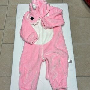 Pink dinosaur Halloween costume